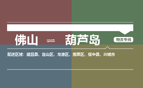 佛山到葫芦岛物流公司|佛山物流到葫芦岛（今日/关注）銘龙物流