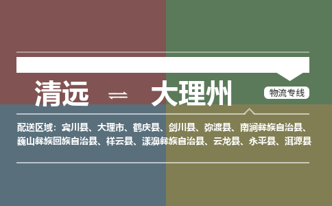 清远到大理州物流专线-清远到大理州货运-经验丰富-铭龙物流