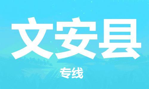 新丰县到文安县物流-新丰县到文安县专线-专人监