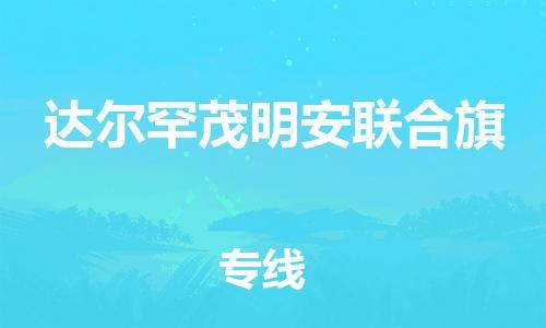 惠东县到达尔罕茂明安联合旗物流专线-惠东县至达尔罕茂明安联合旗货运为您打造定制化的货运方案