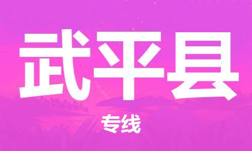 惠东县到武平县物流专线-武平县到惠东县货运-专人负责