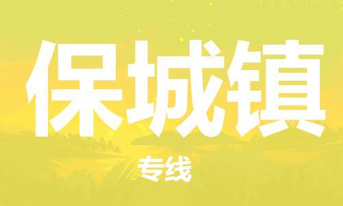 新丰县到保城镇物流专线-新丰县至保城镇货运-最优质的服务，最快的速度