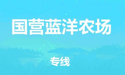 新丰县到国营蓝洋农场物流专线-新丰县至国营蓝洋农场货运-安全快捷的转