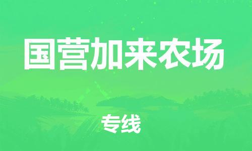 新丰县到国营加来农场物流专线-国营加来农场到新丰县货运-全程无忧